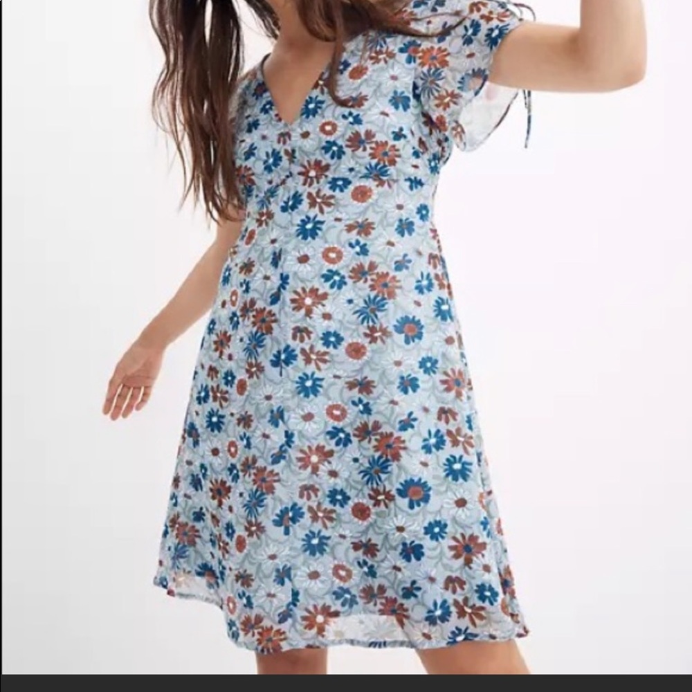 Madewell silk dress